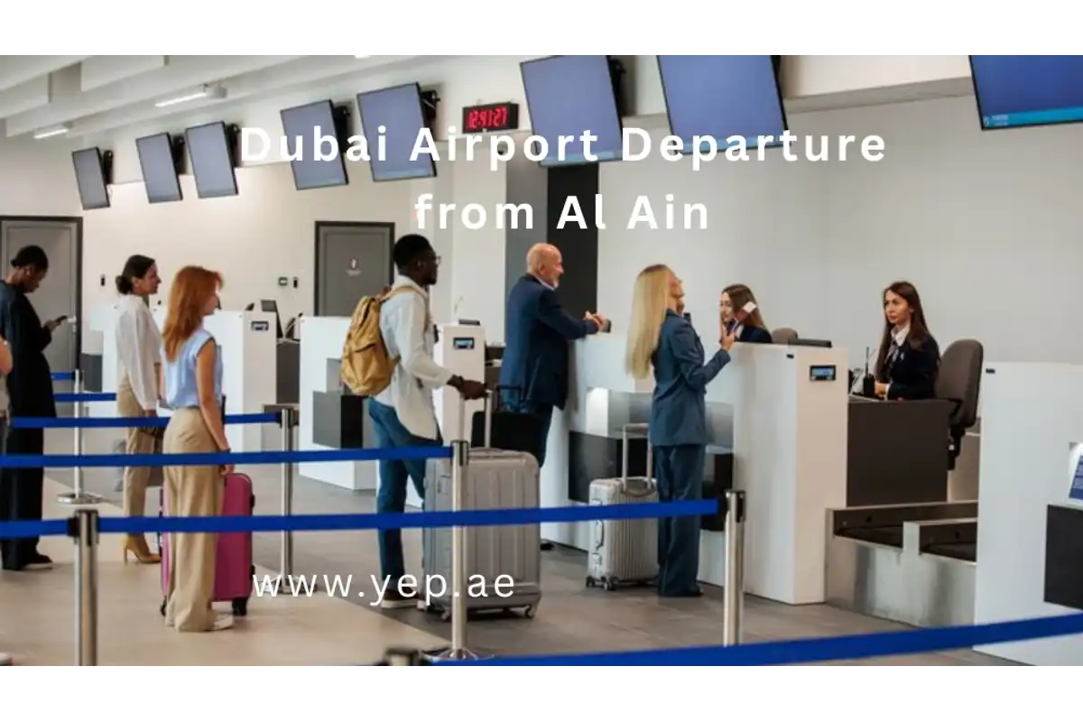 Dubai Airport Departure from Al Ain Hotels in 7-Seater Van